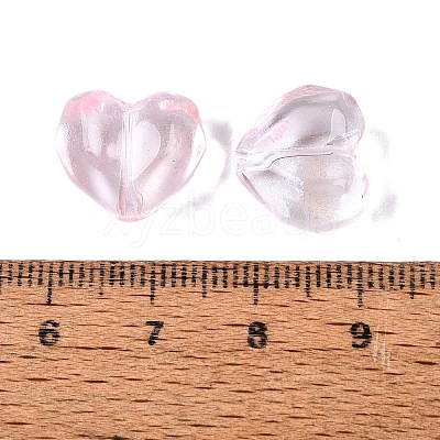 Baking Paint Transparent Glass Beads DGLA-N022-02H-1