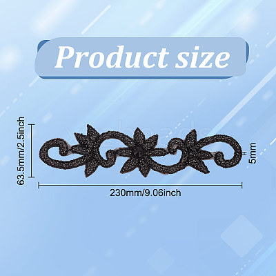 Flower Hotfix Rhinestone DIY-WH0504-33C-1