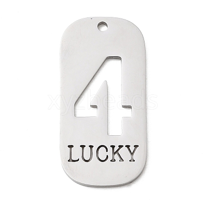 304 Stainless Steel Pendants STAS-D200-02E-P-1