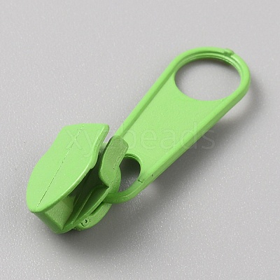 Spray Painted Zinc Alloy Zipper Pull FIND-WH0427-33A-04-1