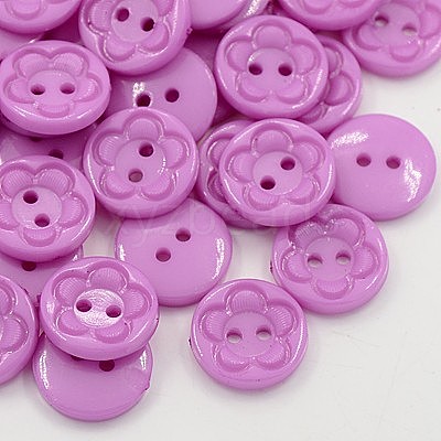 Acrylic Sewing Buttons for Clothes Design BUTT-E083-E-M-1