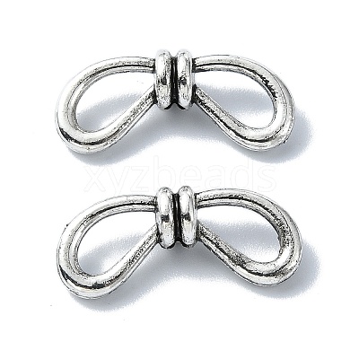 Tibetan Style Alloy Beads TIBEB-F065-07AS-12-1