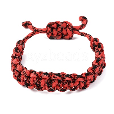 7 Inner Cores Polyester & Spandex Cord Braided Bracelets for Men Women BJEW-JB12571-01-1