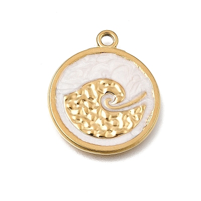 304 Stainless Steel Pendants STAS-N108-84G-1