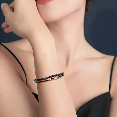 1 Strand Natural Black Tourmaline Beads Strands G-OC0005-36-1