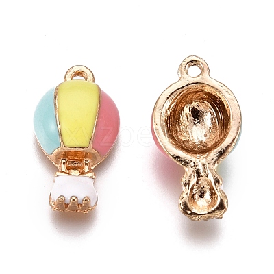 Alloy Enamel Pendants ENAM-I044-09C-1
