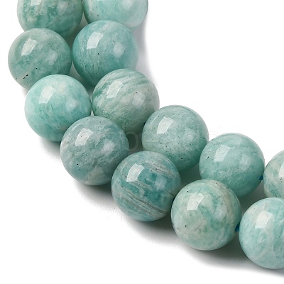 Natural Amazonite Beads Strands LS-G-K068-03-10mmA-1