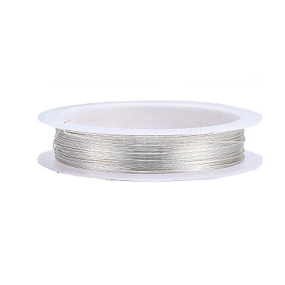 Round Copper Jewelry Wire CWIR-Q006-0.4mm-S-1