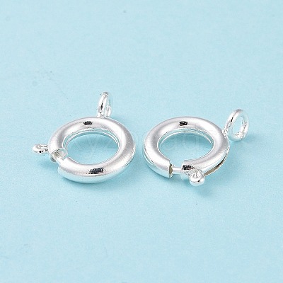 Eco-friendly Brass Spring Ring Clasps LS-KK-D082-01B-S-1