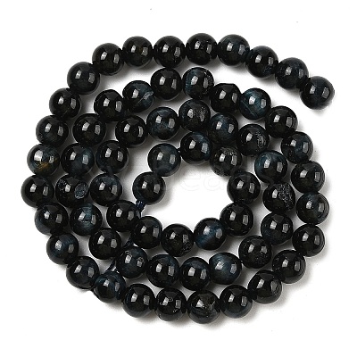 Grade AB Natural Tiger Eye Beads Strands LS-G-B133-A02-6MM-03-1