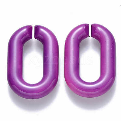 Opaque Acrylic Linking Rings OACR-S036-006A-G04-1