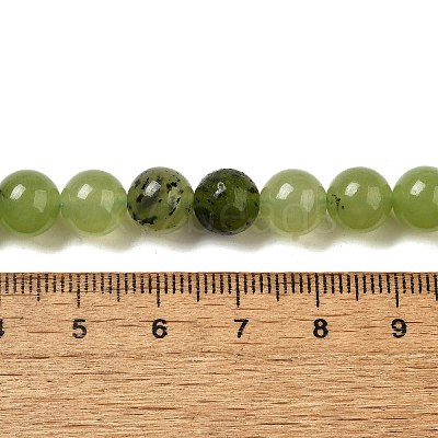 Dyed Natural Malaysia Jade Beads Strands G-G021-02B-14-1