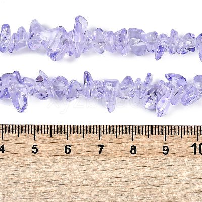 Transparent Glass Beads Strands GLAA-Z009-01G-1