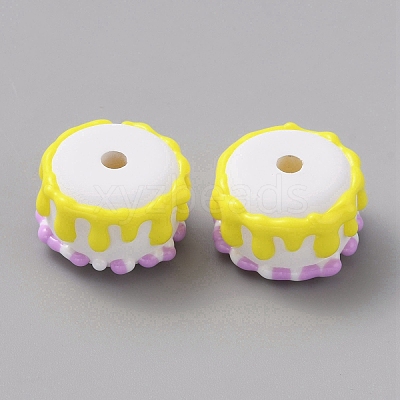 Opaque Resin Imitation Food Decoden Beads LS-RESI-TAC0018-40-1