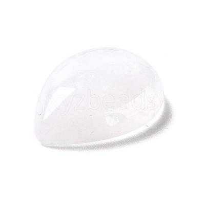 Natural Quartz Crystal Cabochons G-E491-B-22-1