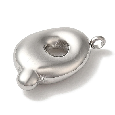 Non-Tarnish 304 Stainless Steel Pendants STAS-M017-08P-18-1