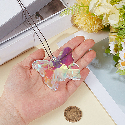 1Pc Glass Hanging Suncatchers HJEW-DJ0001-22B-1