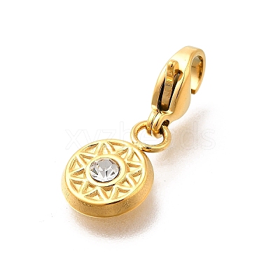304 Stainless Steel Pendants Decoration STAS-R159-60G-01-1