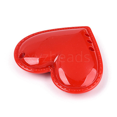 Opaque Acrylic Pendants SACR-T017-46D-1
