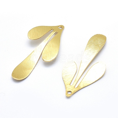 Brass Pendants KK-J279-04G-NR-1