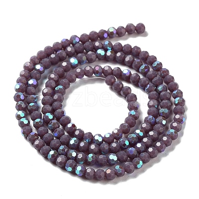 Opaque Glass Beads Strands EGLA-A035-P3mm-L11-1