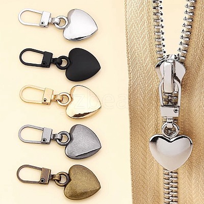 Alloy Zipper Head DJ-PW-WG789A9-02-1