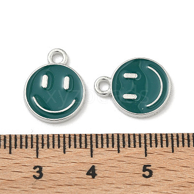 Alloy Enamel Charms ENAM-YW0006-03K-1