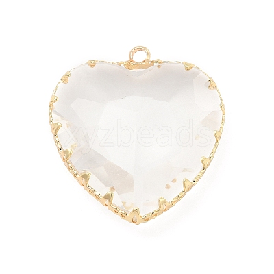 K9 Glass Pendants KK-E071-07KCG-04-1