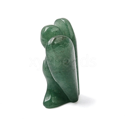 Natural Green Aventurine Angel Figurine DJEW-N006-01A-30-1
