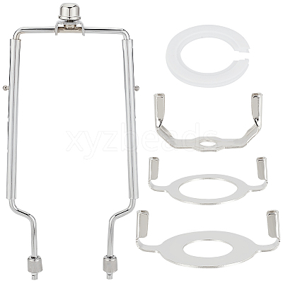 2 Sets 2 Style Iron Lamp Shade Harp Holder Bracket Accessories FIND-OC0002-26-1