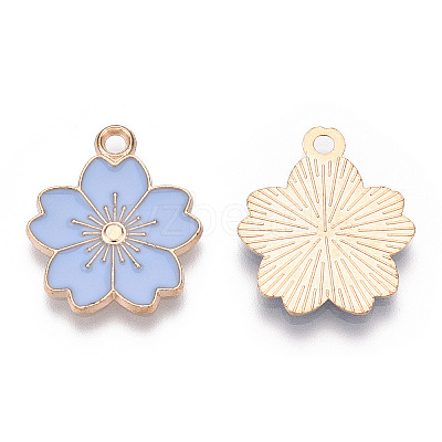 Alloy Enamel Pendants ENAM-S121-115E-1