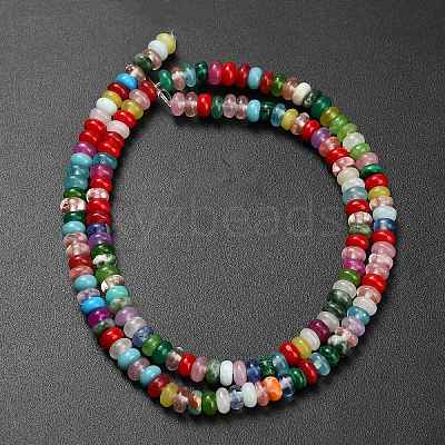 Natural White Jade Beads Strands G-L635-A02-4x2mm-03-1