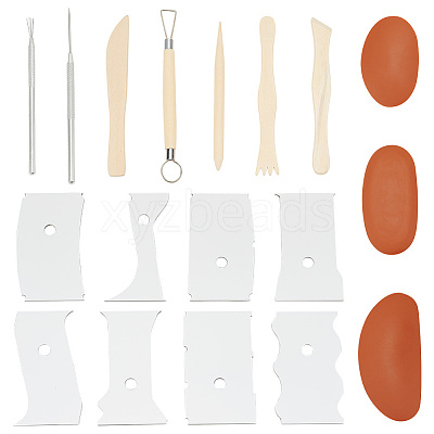 Clay Tools Kits DIY-FG0005-67A-1