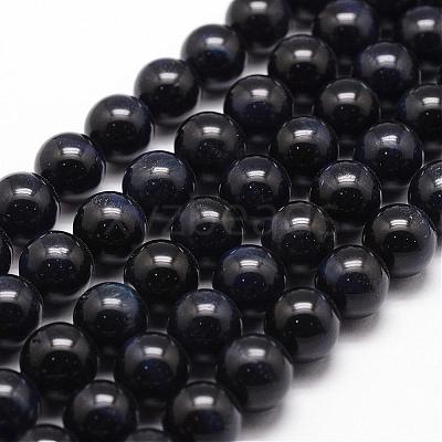 Natural Tiger Eye Bead Strands G-D840-54-8mm-05-1