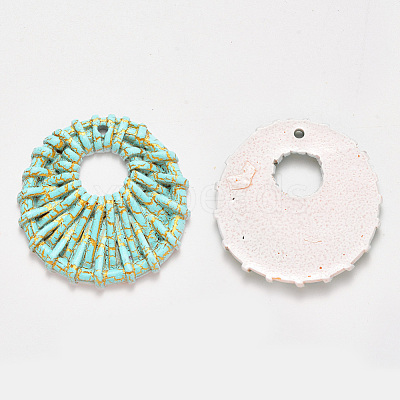 Resin Pendants X-RESI-S364-50A-1