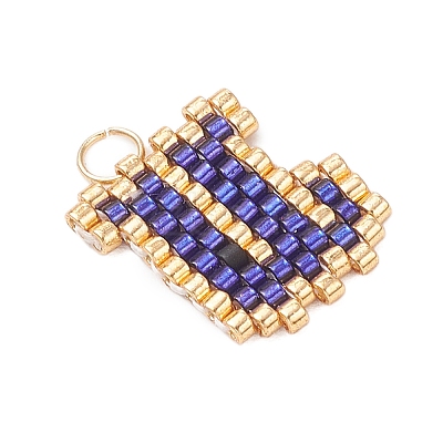 Handmade MIYUKI Seed Beads PALLOY-MZ00867-21-1
