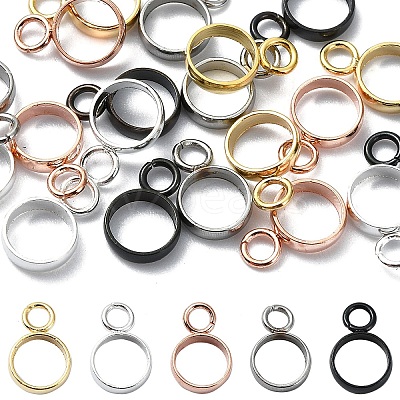 20Pcs 5 Colors 304 Stainless Steel Tube Bails STAS-YW0001-94-1