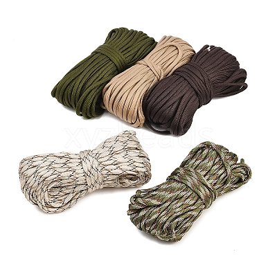 100M 5 Colors 7 Inner Cores Polyester & Spandex Cord Ropes RCP-LS0001-01G-1