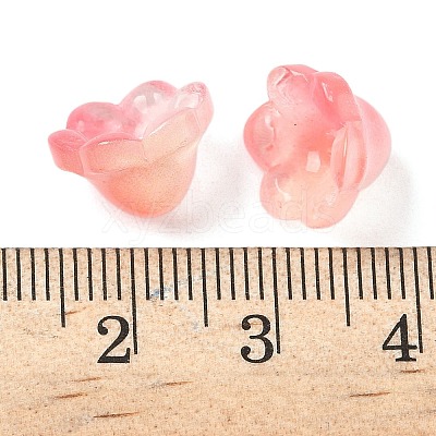 Transparent Glass Beads Caps GLAA-B028-01I-1