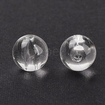 Transparent acrylic beads X-PL526_8MM-1