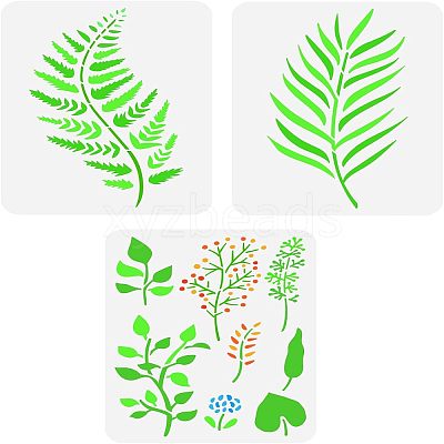 Plastic Drawing Painting Stencils Templates DIY-WH0172-1020-1