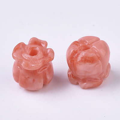 Synthetic Coral Beads CORA-R017-28-B07-1