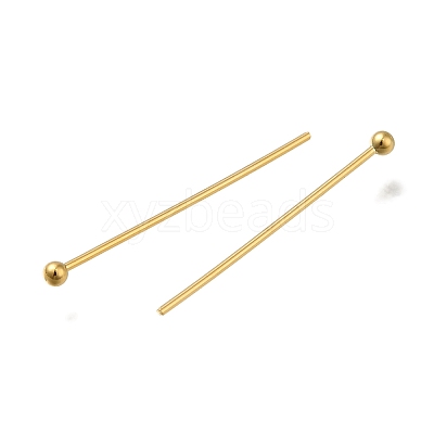Brass Ball Head Pins KK-H502-03C-G-1