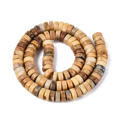 Natural Huanglong Jade Beads Strands G-N367-03A-03-1