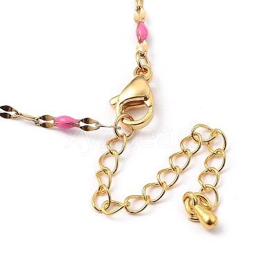304 Stainless Steel Link Chain Necklaces NJEW-JN03084-03-1