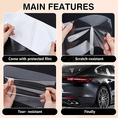Polyurethane Car Protection Film AJEW-WH0796-82B-1