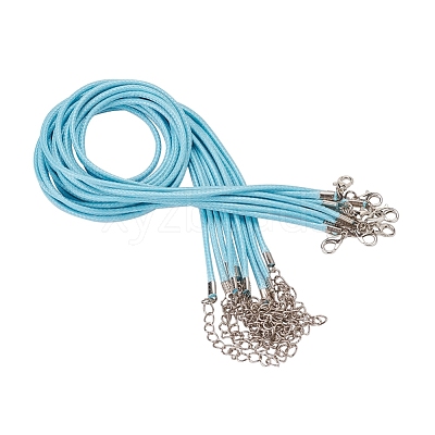 Waxed Cord Necklace Making X-NCOR-T001-56-1
