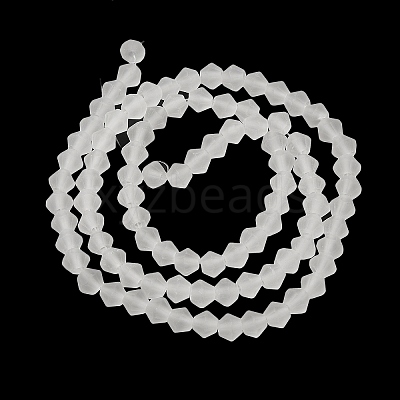 Imitate Austrian Crystal Frosted Glass Beads Strands EGLA-A039-T2mm-MD13-1