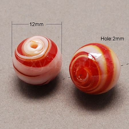 Handmade Lampwork Beads LAMP-S005-9-1