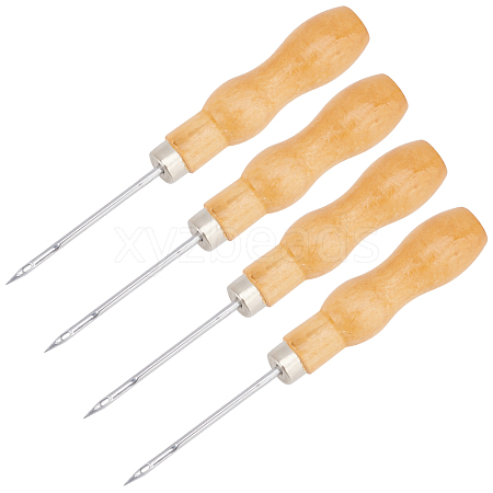 Gorgecraft 4Pcs Steel Bead Awls TOOL-GF0003-11-1